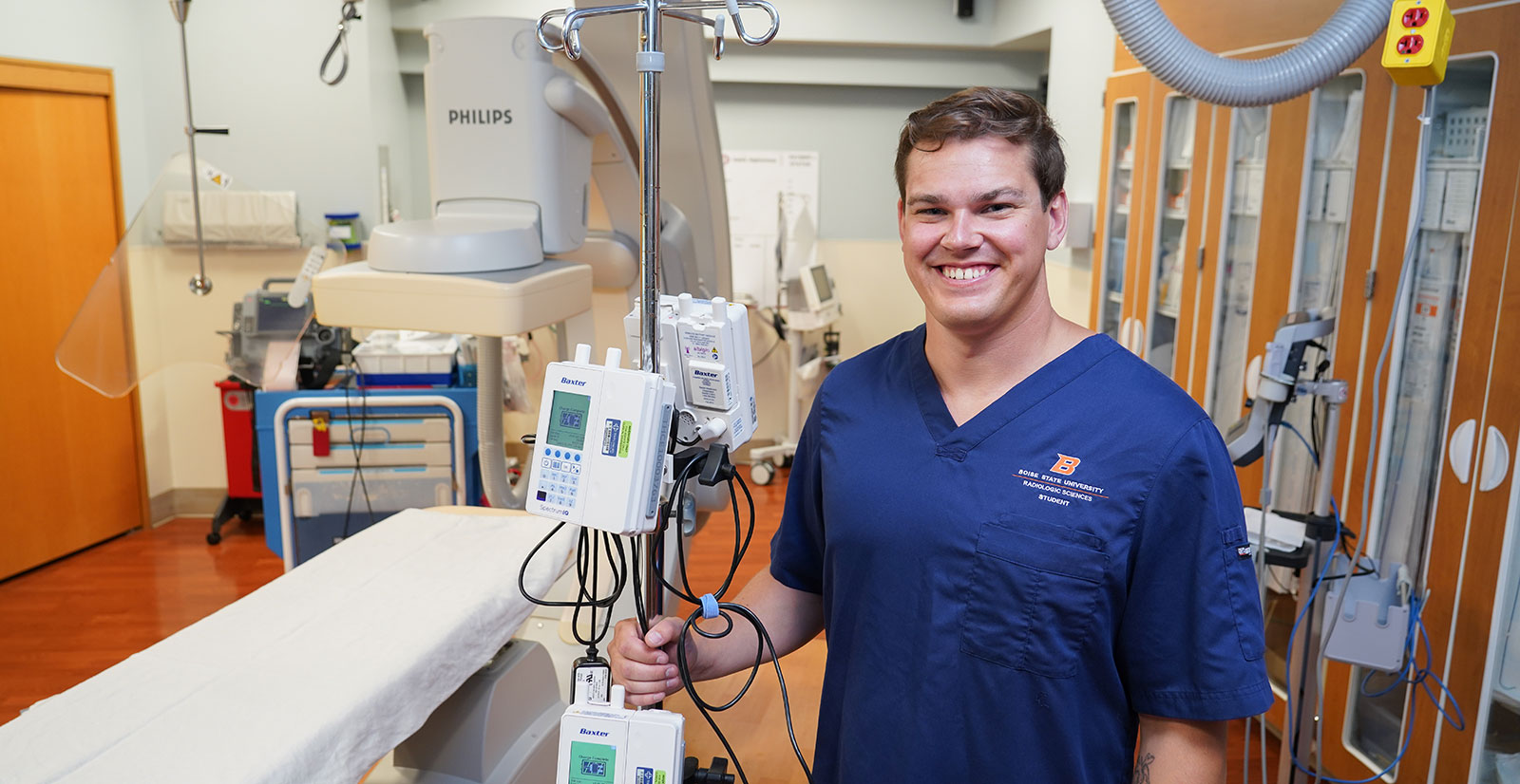 Daniel Connaughton is a student pursuing the new online Bachelor of Science in Advanced Medical Imaging and a Certificate in Interventional Radiology and Interventional Cardiology.