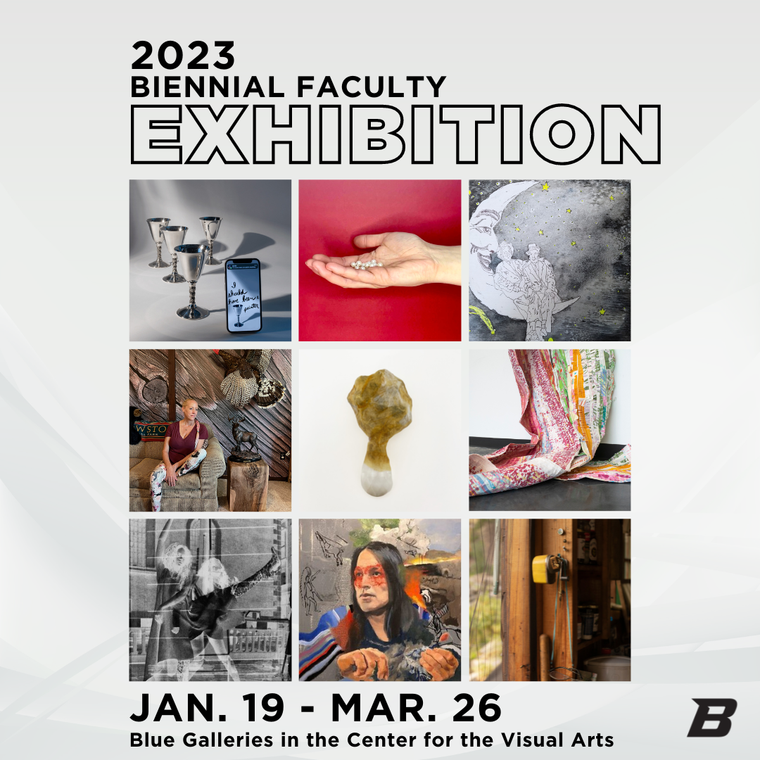 Biennial Faculty Exhibition poster