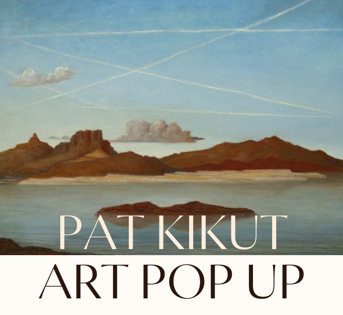 Pat Kikut painting pop up