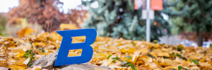 Boise state B logo