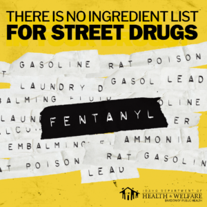 The word fentanyl over words for toxic substances