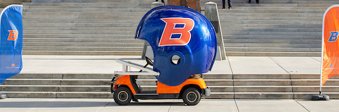 Boise State Broncos cart