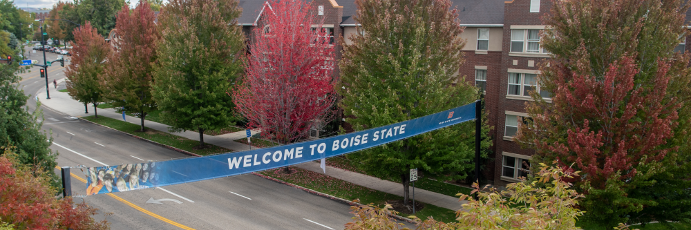 Welcome to Boise State banner