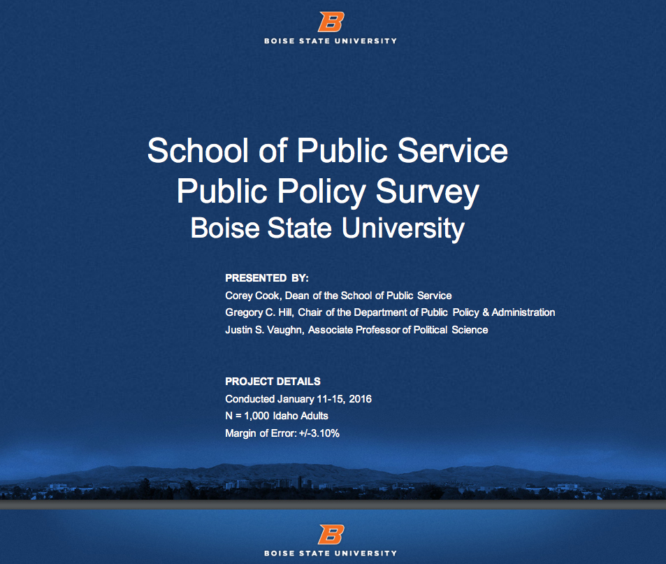 Open Public Policy Survey