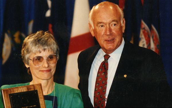 Photo of Marilyn Shuler and Cecil Andrus