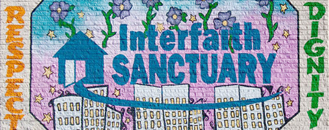 Interfaith Sanctuary Mural - Respect and Dignity