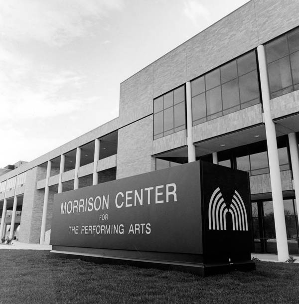 1984: Morrison Center construction