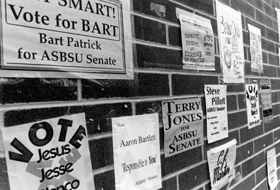 1996: Student Government Elections