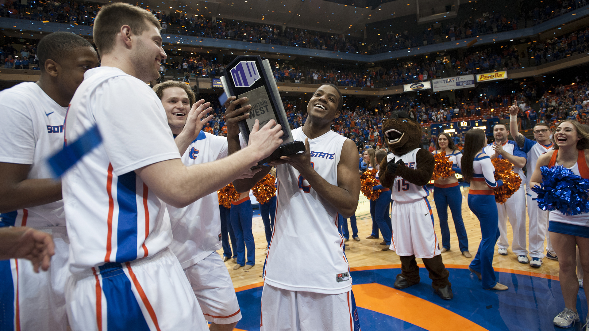 2015: Boise State Basketball wins Mountain West Conference