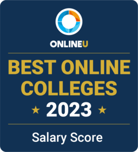 OnlineU: Best online colleges of 2023, salary score