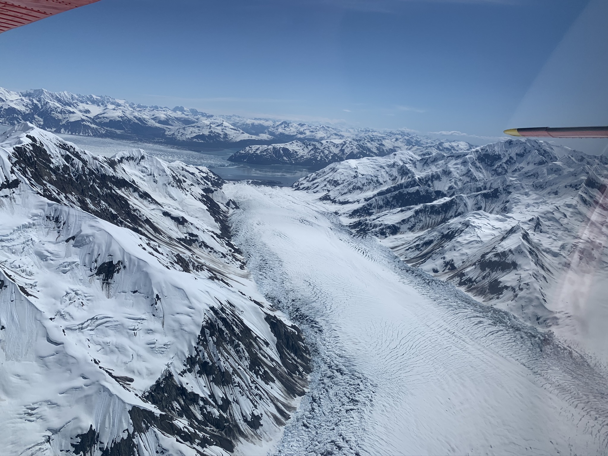 Turner Glacier from Helicopter