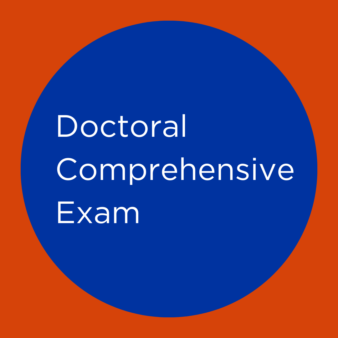 doctoral comprehensive exam logo