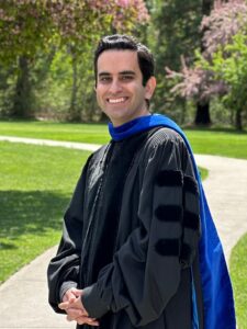 Ahmad Hojatimalekshah's graduation portrait