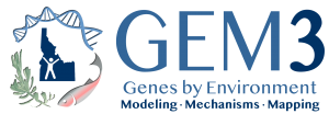 GEM 3 Genes by Environment - modeling, mechanisms, mapping