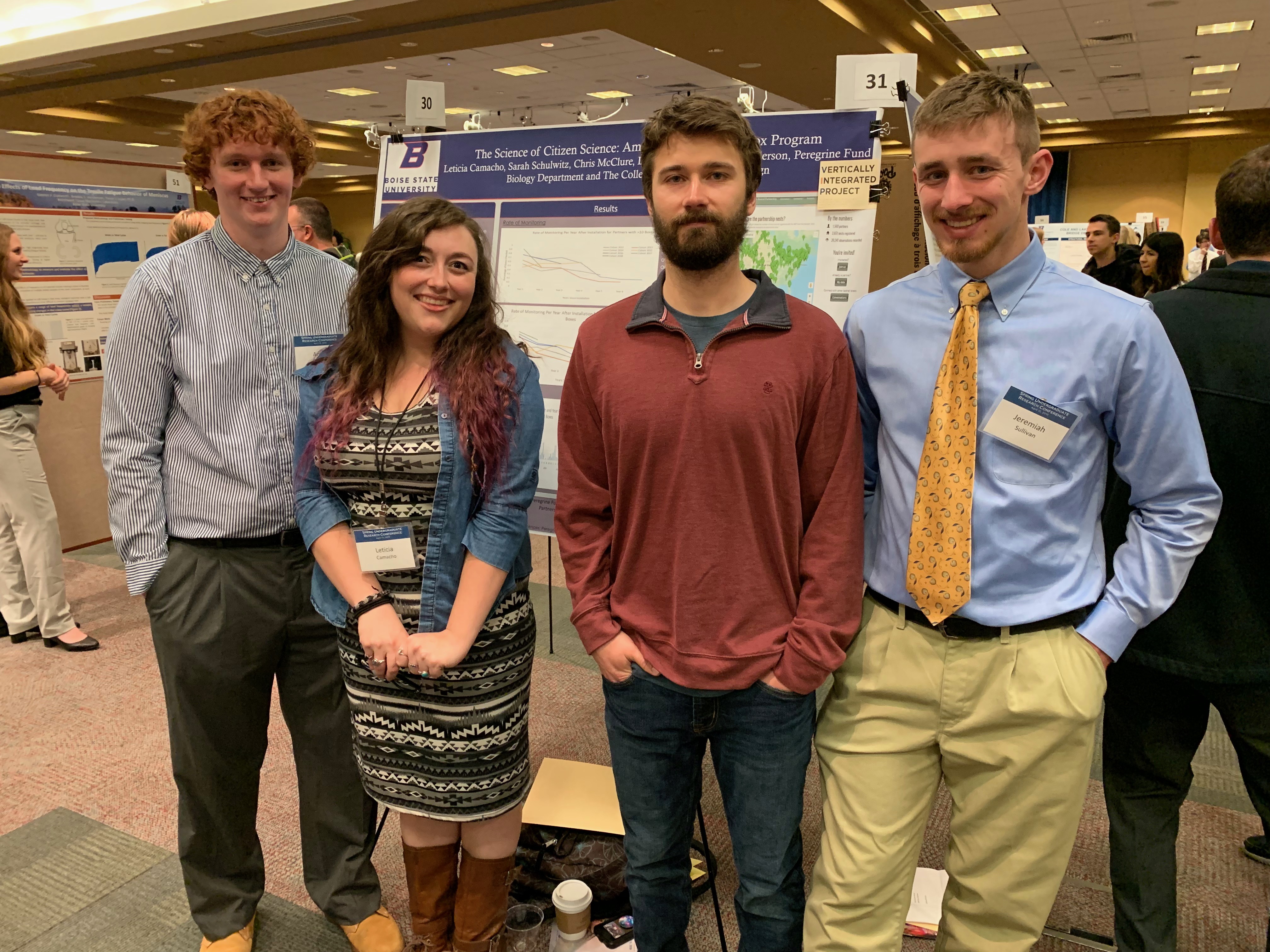 Students at the Undergraduate Research Conference 2019