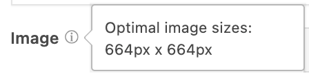 Optimal panel image dimensions