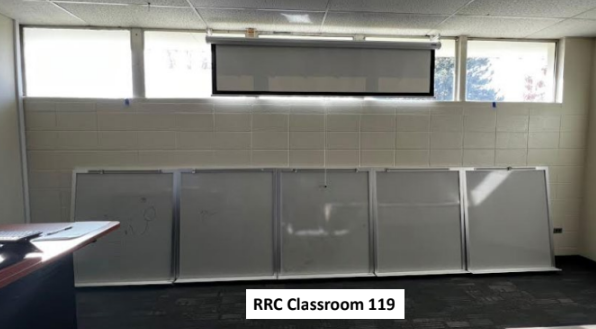 RRC Classroom 119 Windows Before Installation