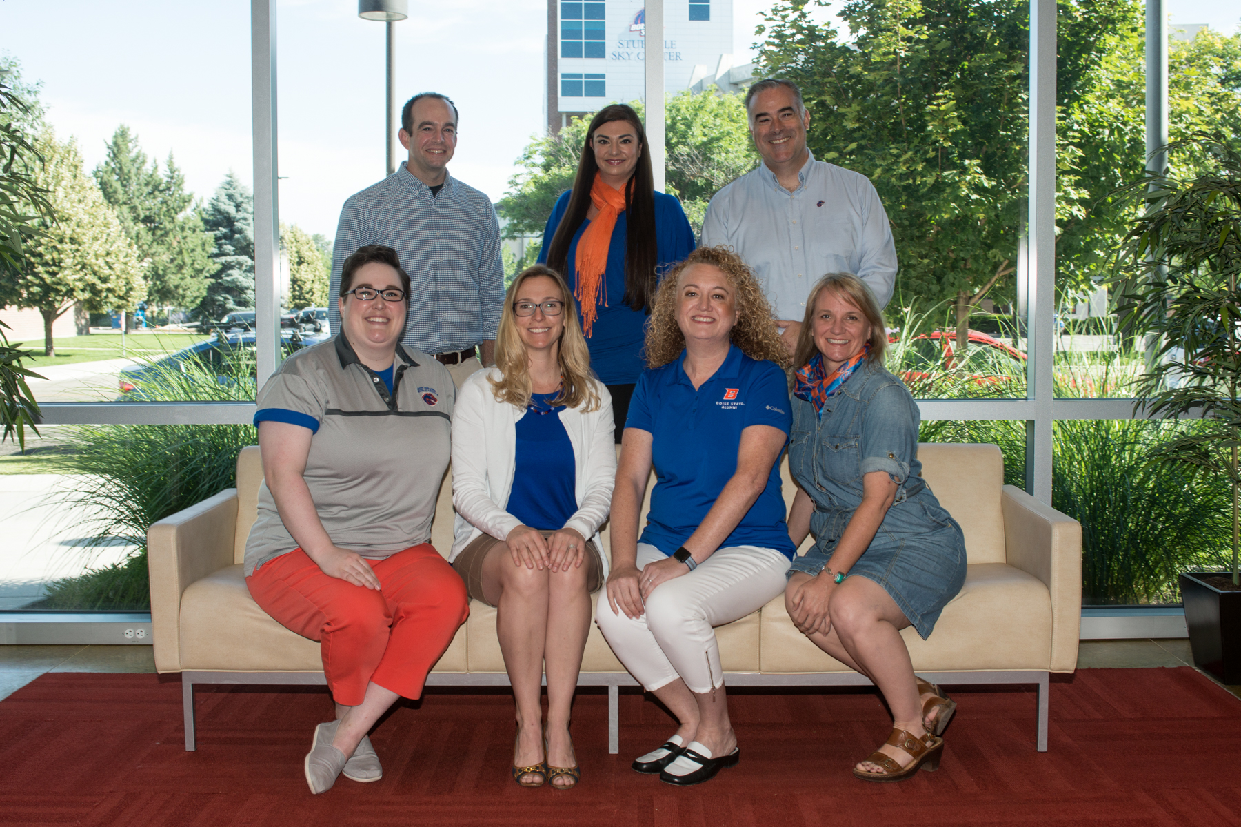 Bronco ReConnect team at Boise State