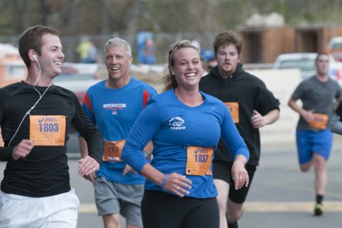 Runners at Boise State