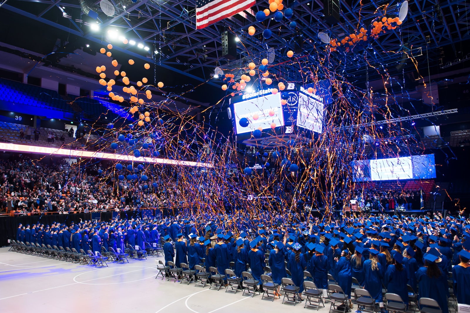 Winter 2023 graduates celebrate commencement at ExtraMile arena