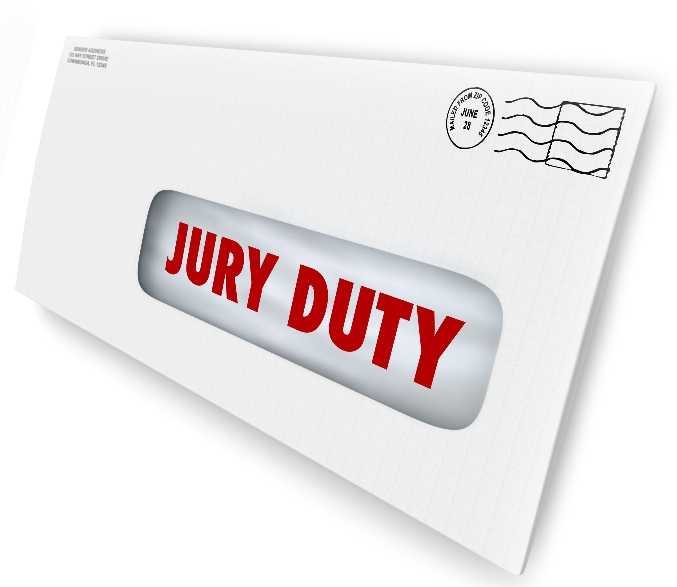 Jury duty letter