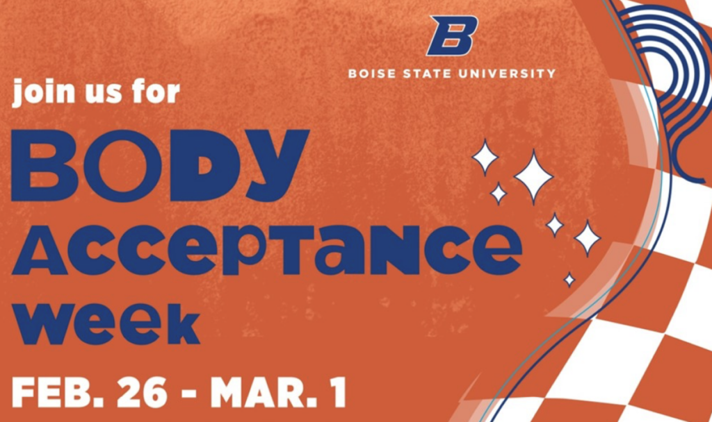 Body Acceptance week flyer