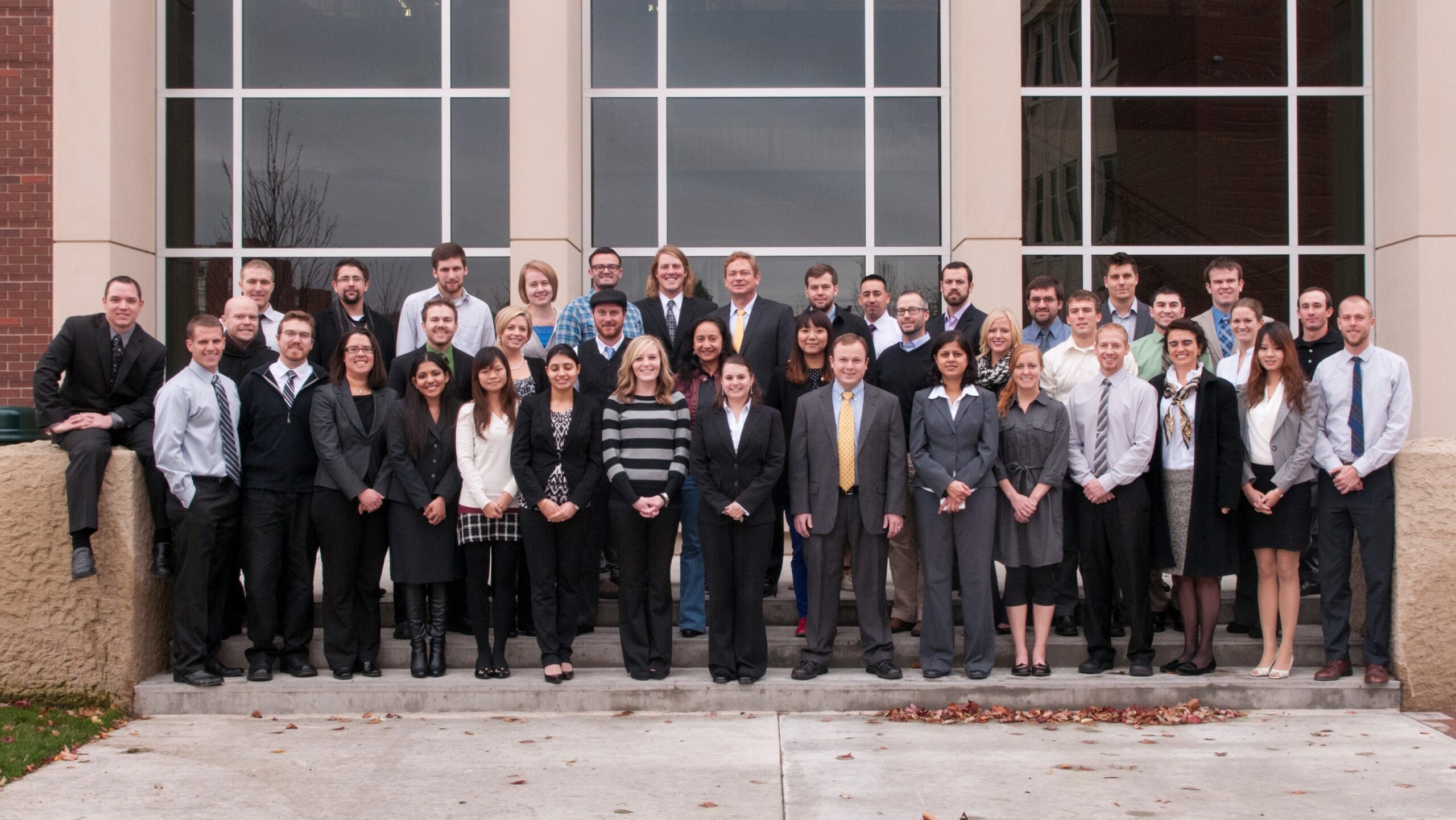 Picture of the first CTMBA graduating class, 2014.