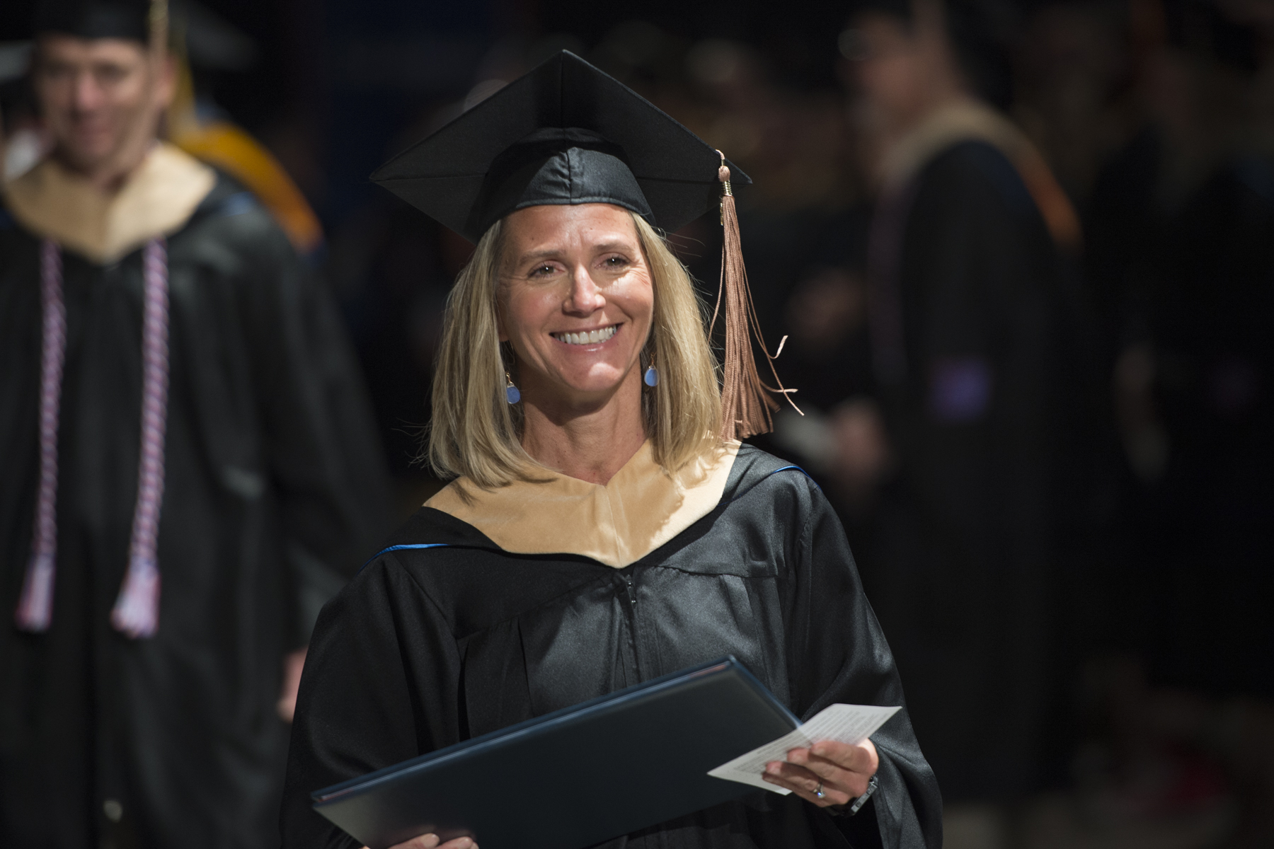 MBA students at Boise State’s spring commencement. John Kelly photos.