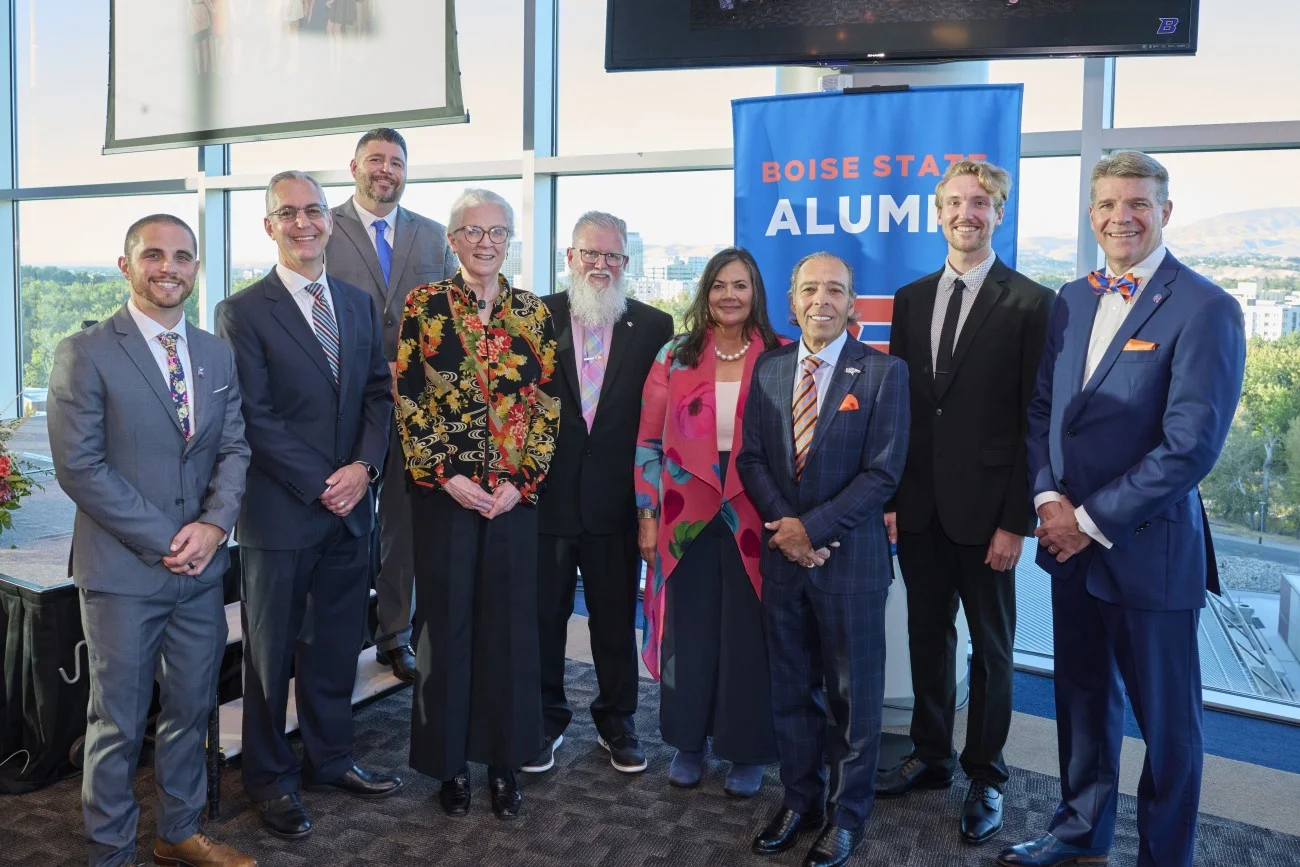 Ten accomplished Boise State alumni honored at an alumni awards gala 