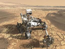 picture of the curiosity rover on Mars