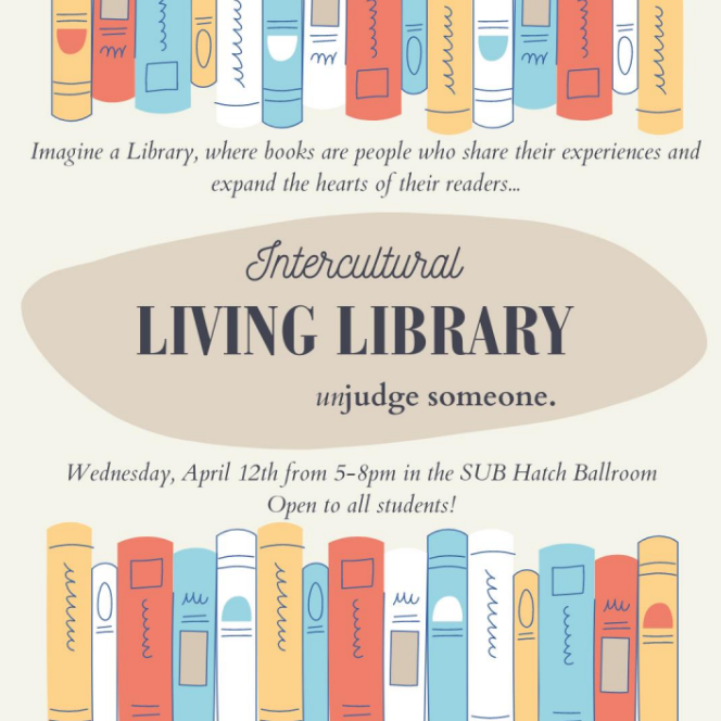 Event flyer: Living Library