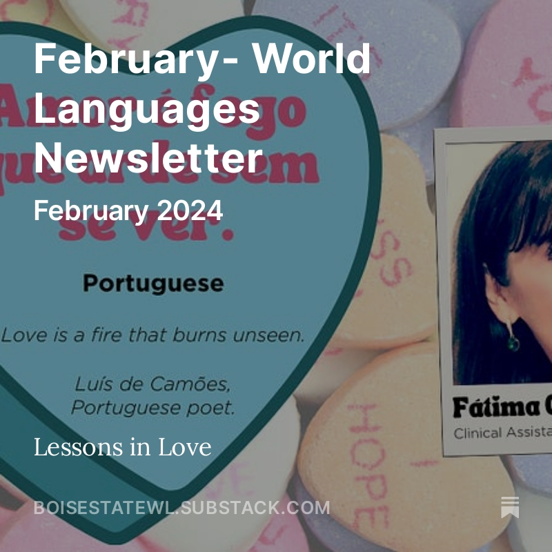 February World Languages Newsletter Preview