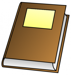 An illustration of a book representing bronco shop request