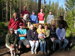Group photo from the third Idaho Botanical Foray