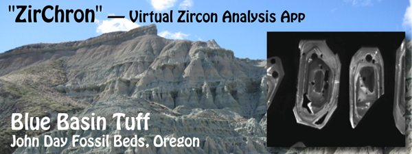 ZirChron Virtual Zircon Analysis App