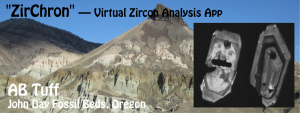 ZirChron Virtual Zircon Analysis App