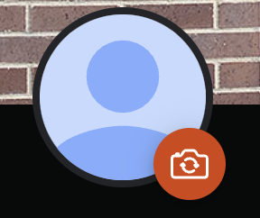Screenshot of camera icon used for selecting photo options in my Boise State.