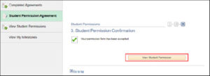 View Permissions Confirmation