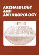 Photo of Publication Cover Archaeology and Anthropology Volume 13