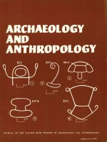 Photo of Publication Cover Archaeology and Anthropology Volume 2 No 2