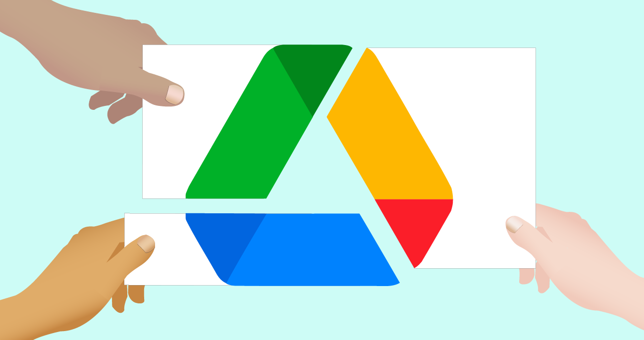Google Workspace logo shared among three hands
