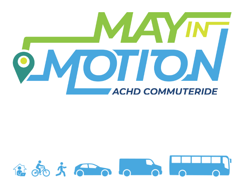 May In Motion ACHD Commuteride logo