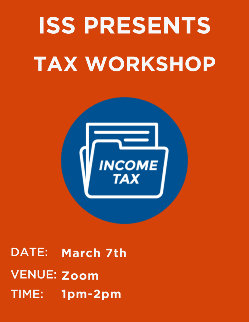 Tax Workshot flyer