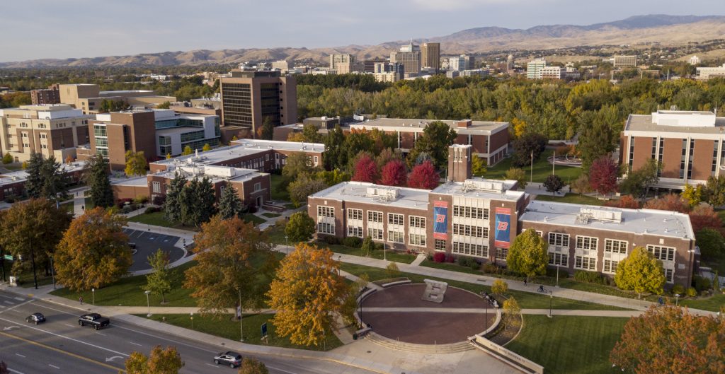 Boise State Campus Aerial Photo
