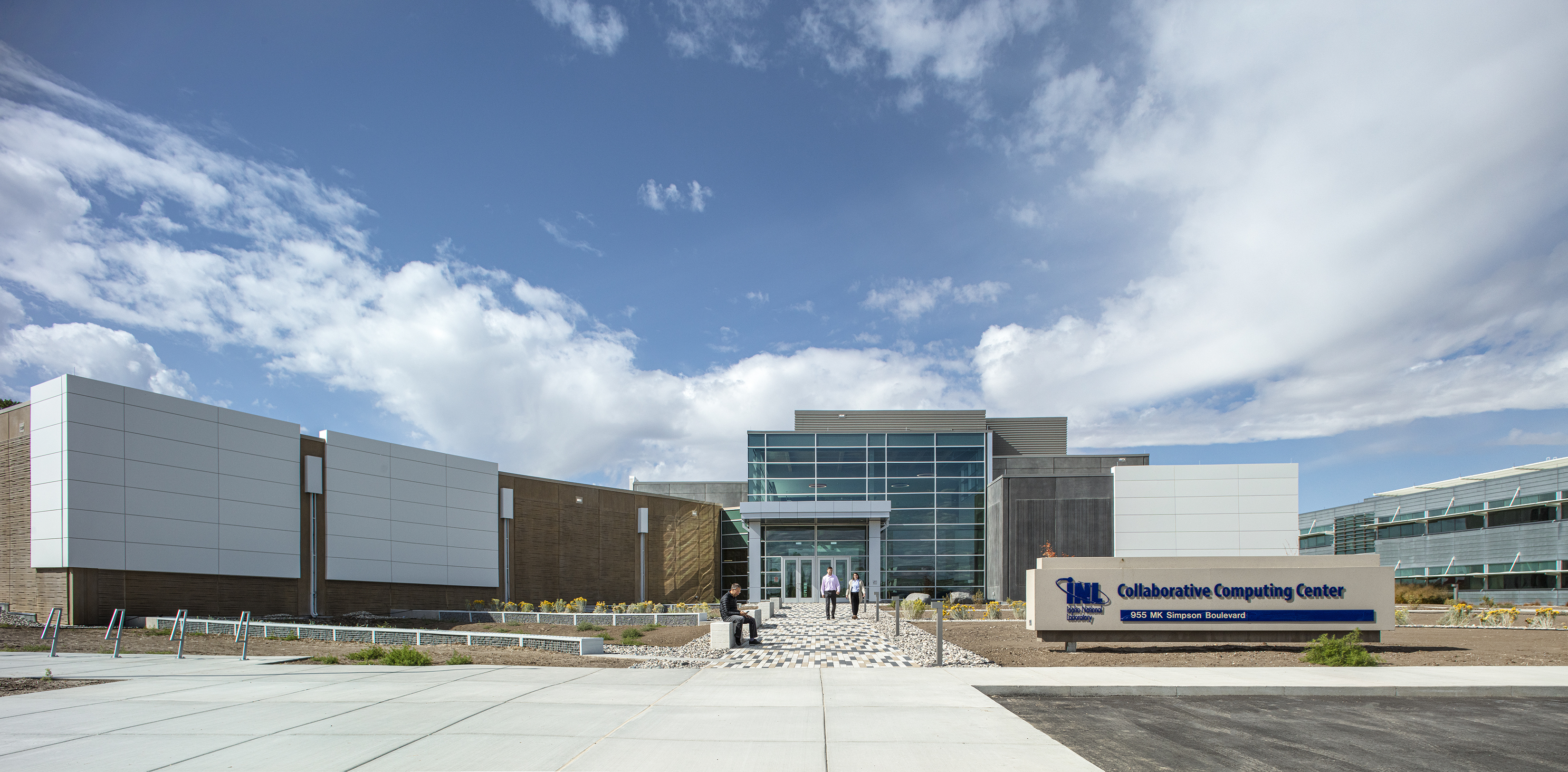 Idaho National Laboratory Collaborative Computing Center Exterior Photo