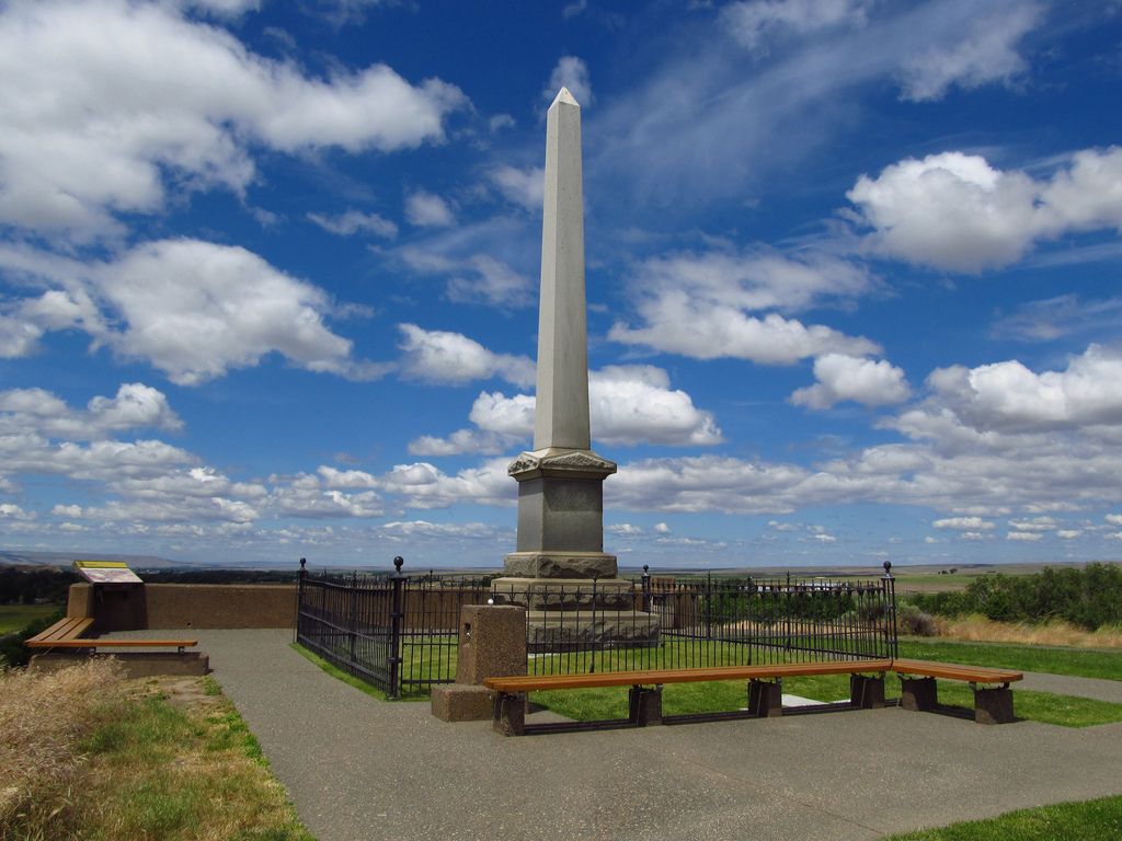 Whitman Monument, photograph
