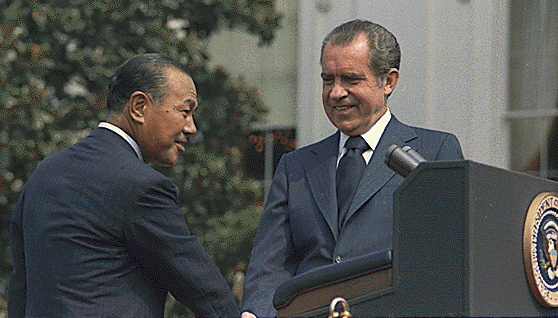 Tanaka and Nixon