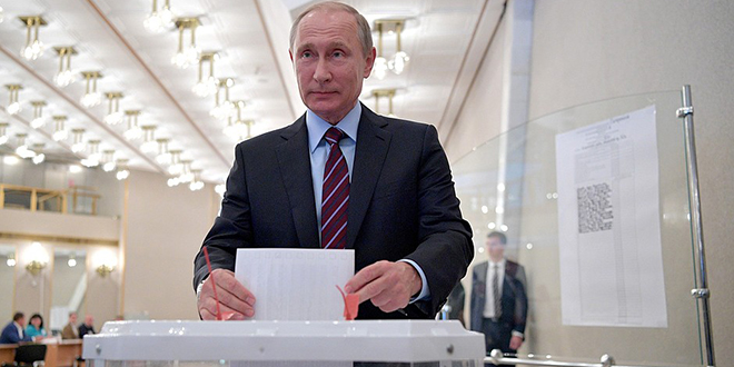 Putin voting