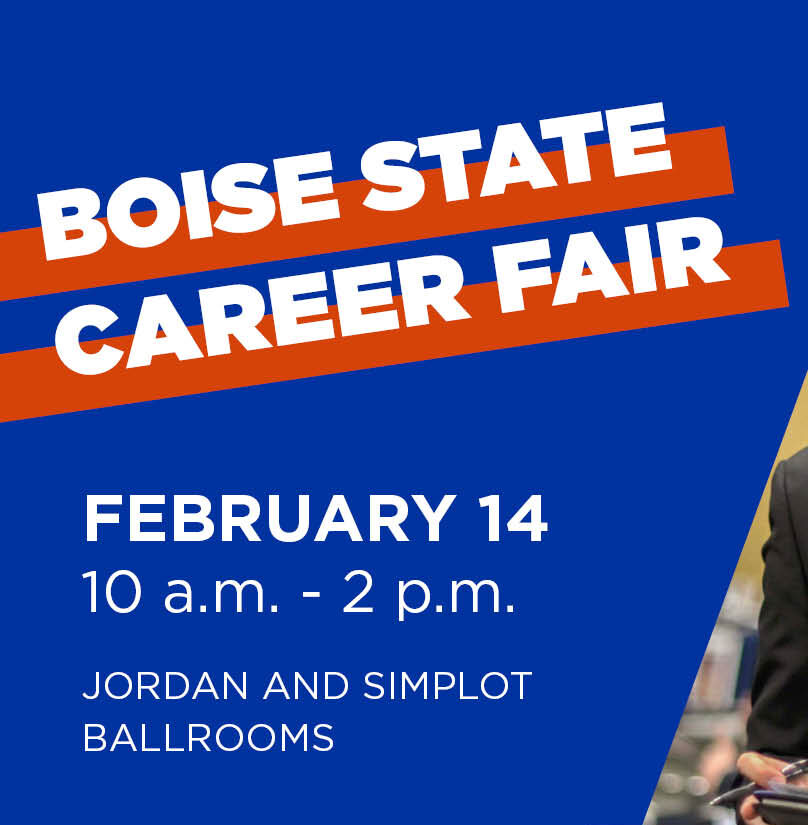 Boise State Career Fair Graphic