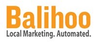 balihoo logo. local marketing. automated.